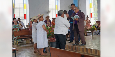Auch auf den Cookinseln werden Gottesdienste gefeiert.