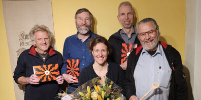 Der aktuelle Vorstand der EDU Bubikon (v.l.): Markus Rutz, Johannes Näf, Jacqueline Bachmann, Rudi ter Harkel, Jörg Forrer (neu).