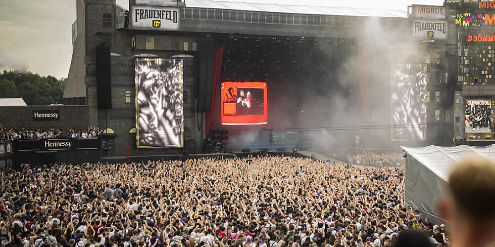 Das Openair Frauenfeld findet dieses Jahr vom 10. bis 12. Juli statt. (Archivbild)