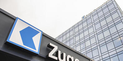 Die Zuger Kantonalbank plant eine Sanierung und Aufstockung des bestehenden Gebäudes an der Baarerstrasse 37 in Zug. (Archivaufnahme)