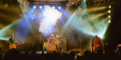 Damals 2003: Sportfreunde Stiller am Rockfest Schmerikon.