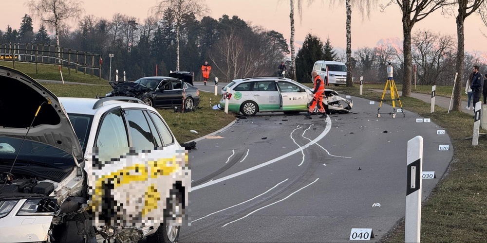 Wegen des Unfalls musste der betroffene Abschnitt der Sulzbacherstrasse bis gegen 19.30 Uhr für den Verkehr gesperrt werden.