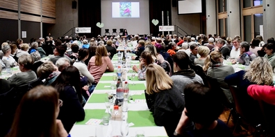 107. Generalversammlung der Frauengemeinschaft Gommiswald und der Gruppe junger Familien Gommiswald mit 220 Mitgliedern.