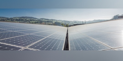 Photovoltaik Industriedach. (Symbolbild)