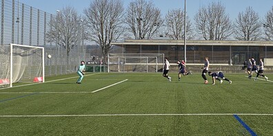 Metin Bahtiyari bringt den FC Uzwil in der 9. Minute 1:0 in Führung! 