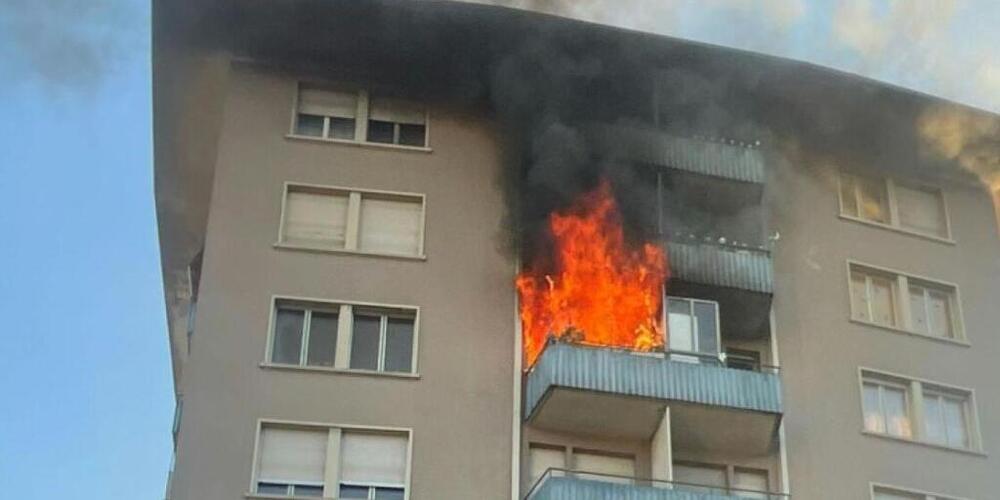 Am 26. Dezember 2024 brannte es in einer Wohnung in Solothurn - als Ursache gilt ein defekter Radio.
