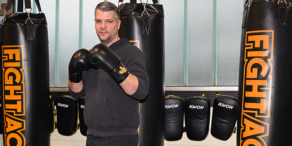 Kampfsporttrainer Roland Zwingli.