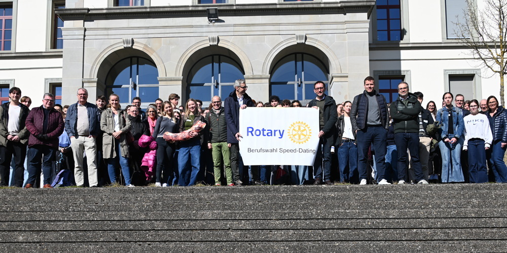 Organisiert wurde der Anlass von den drei St.Galler Rotary Clubs in Zusammenarbeit mit der Schule.