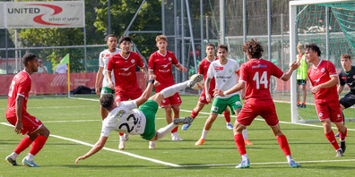 Der FC Kreuzlingen im Spiel gegen den FC Winterthur U21. (Archivbild 31.08.2024)