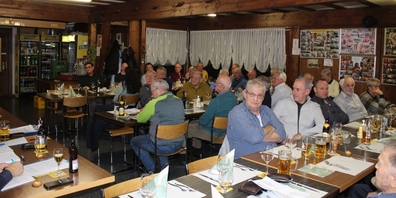 Die Versammlung war gut besucht.
