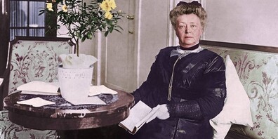 Die Schriftstellerin Bertha Freifrau von Suttner