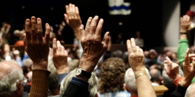 Die städtische SVP sagt Ja zu den drei Geschäften der Rapperswil-Joner Bürgerversammlung von Donnerstag, 12. Juni 2025. (Archivbild)