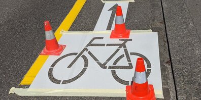 Mehr Velo: dies soll auch auf der Forchstrasse gelten.