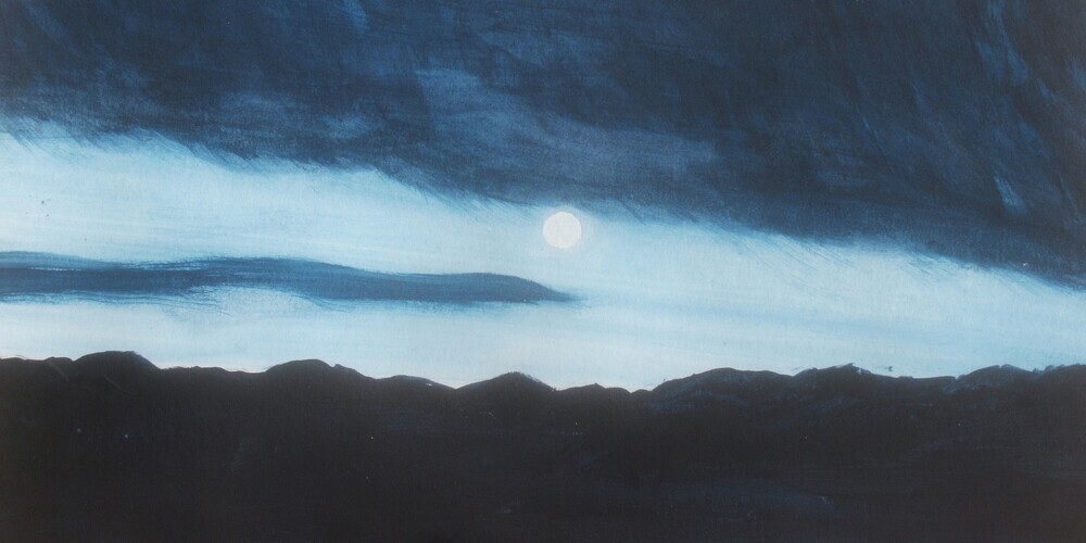 Vollmond über Walzenhausen