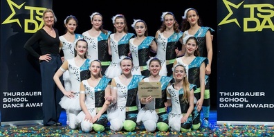 Das Siegerinnen-Team der Sekundarschule Diessenhofen.