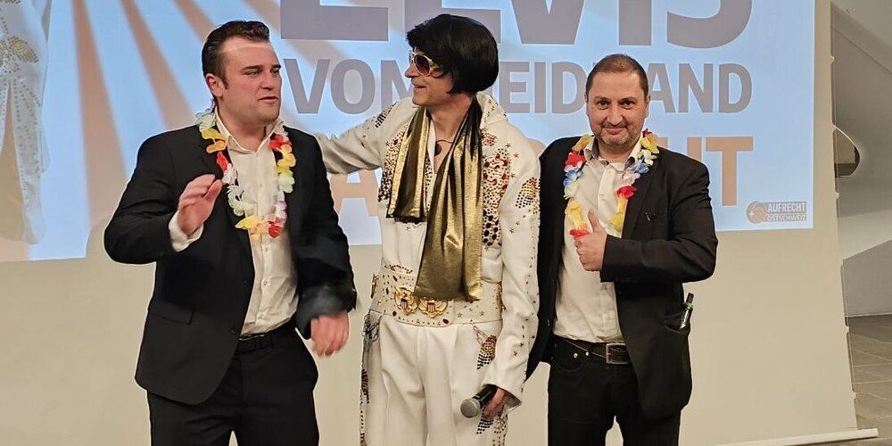 Robin Spiri, «Elvis vom Heidiland» und Patrick Jetzer.