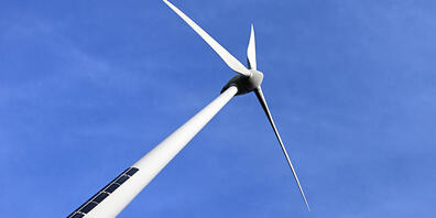 Axpo klärt den Bau eines Windparks auf dem Dreibündenstein ab. (Symbolbild)