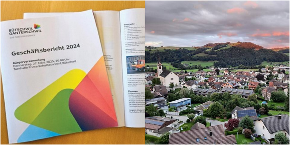 Geschäftsbericht Gemeinde Bütschwil-Ganterschwil.