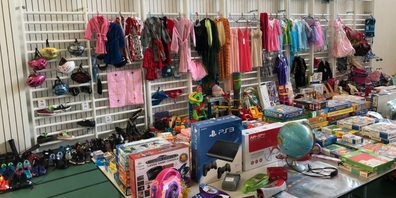 Der Frauenverein nimmt gut erhaltene und saubere Kinderartikel entgegen.