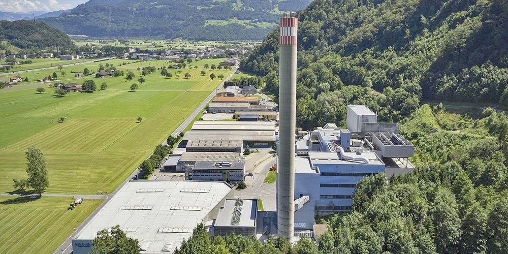 Die KVA Linth will mit der «Carbon Capture and Storage»-Technologie klimaneutral werden.
