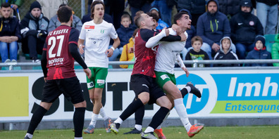 Ein früheres Spiel FC Kreuzlingen gegen den FC Kosova. (Archivbild)