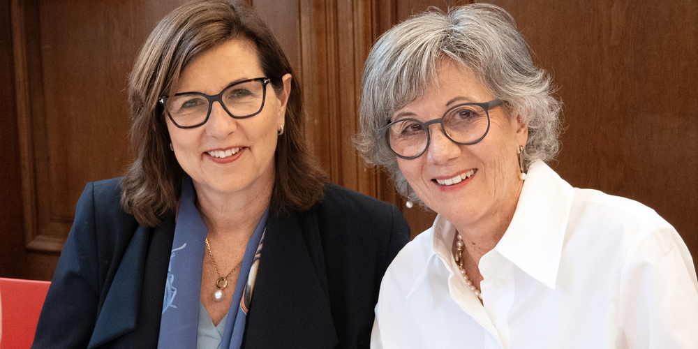 Die Co-Präsidentinnen des ILC SG: Elisabetta Rickli-Pedrazzini und Maria Pia Cavelti