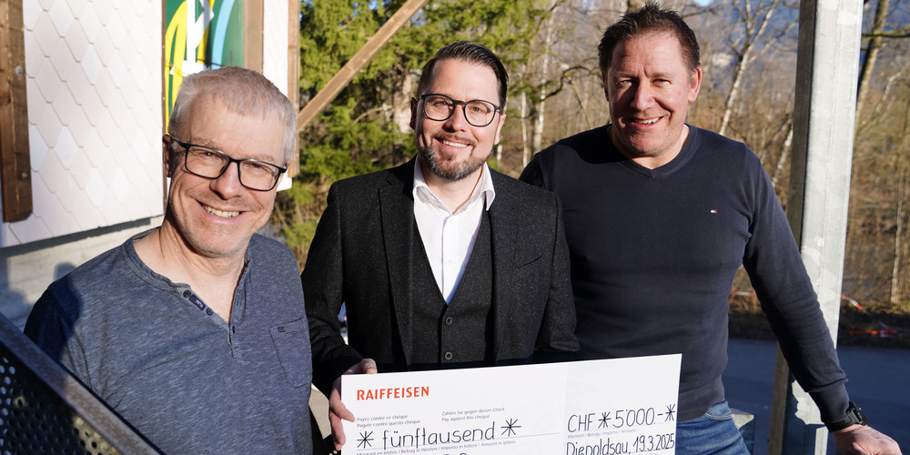 Beat Hutter, Andreas Schmid und Hans Peter Waibel