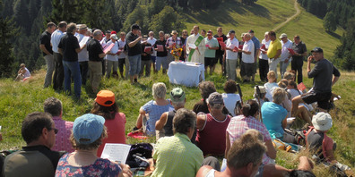 Dieses Jahr gibt es beim Stöcklichrüz definitiv keinen Alpgottesdienst. (Bild Archiv)