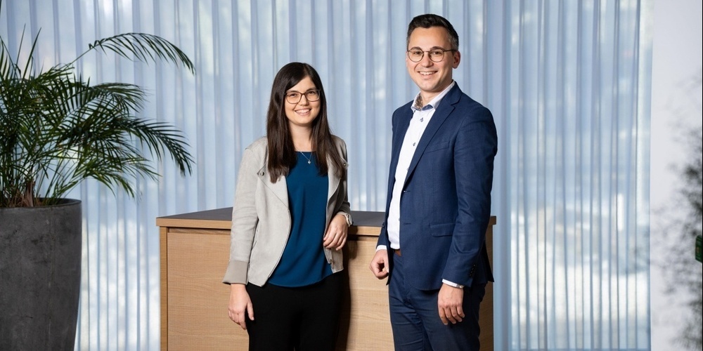 Sabrina Keller und Urban Schweizer gehören neu zum Führungsteam der Raiffeisenbank.