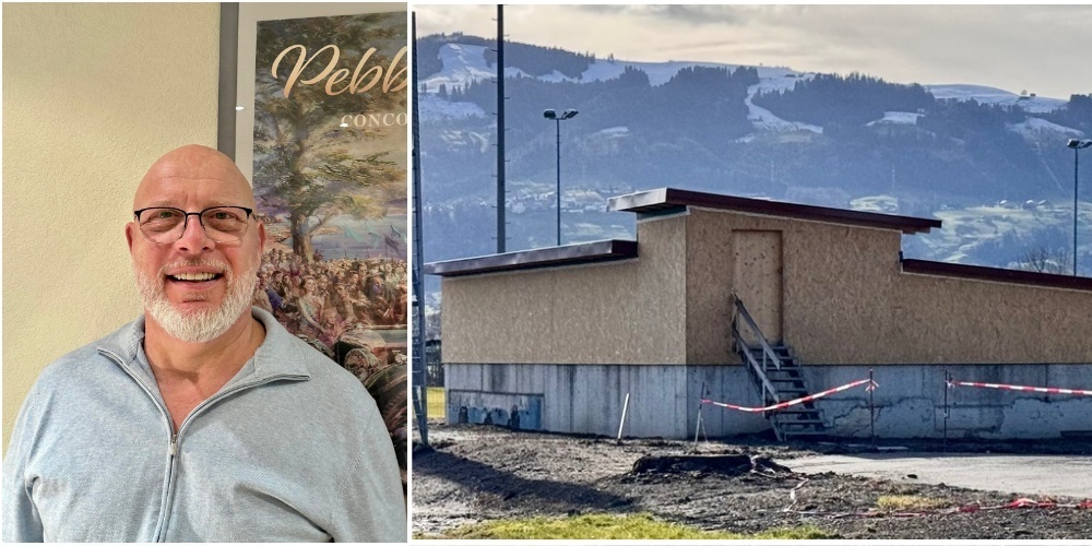 Wasserfassung Grünfeld, Peter Merkli, Sportcenter Grünfeld: Endlich Friede.