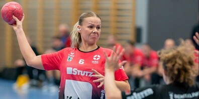 Trotz Kampfgeist der 20-jährigen Rückraumspielerin Ilaria Suter ist der Exploit nicht geglückt.