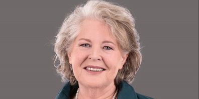 Sonja Wiesmann bei ihrer Kandidatur 2024 zur Regierungsrätin.