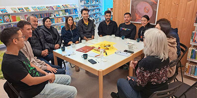 Offene Gesprächsrunde in der Mediothek Küblis.