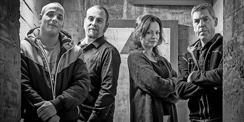 Marco Hitz, Reto Wellinger, Lesley von Arx und Herbert Caduff sind The DrIve.