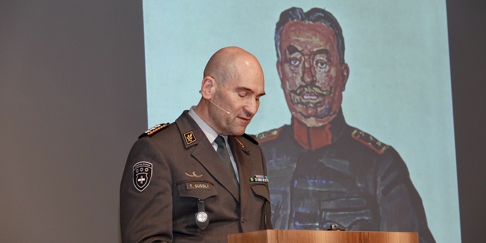 Armeechof Thomas Süssli bei der Festrede zum 100. Todestag von General Ulrich Wille in Meilen