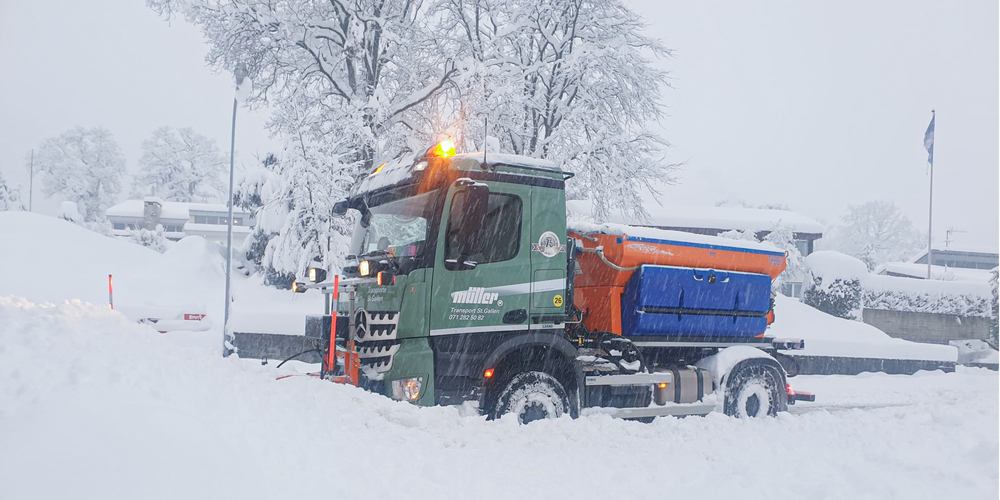 Schnee darf nicht einfach irgendwo deponiert werden