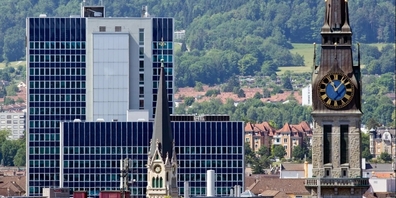 Ein Teil der Stadtverwaltung ist im Werd-Hochhaus untergebracht.