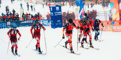 Start zum Finallauf der Männer in Boí Taüll.