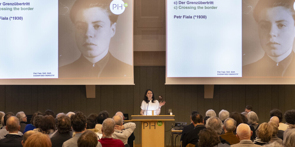 Helen Kaufmann am 6. Februar 2025 im Hadwigschulhaus