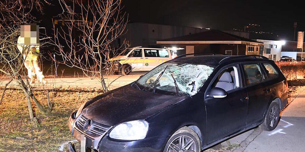 Ein Autofahrer in fahrunfähigem Zustand verursachte am Sonntagmorgen in Berschis einen Selbstunfall.