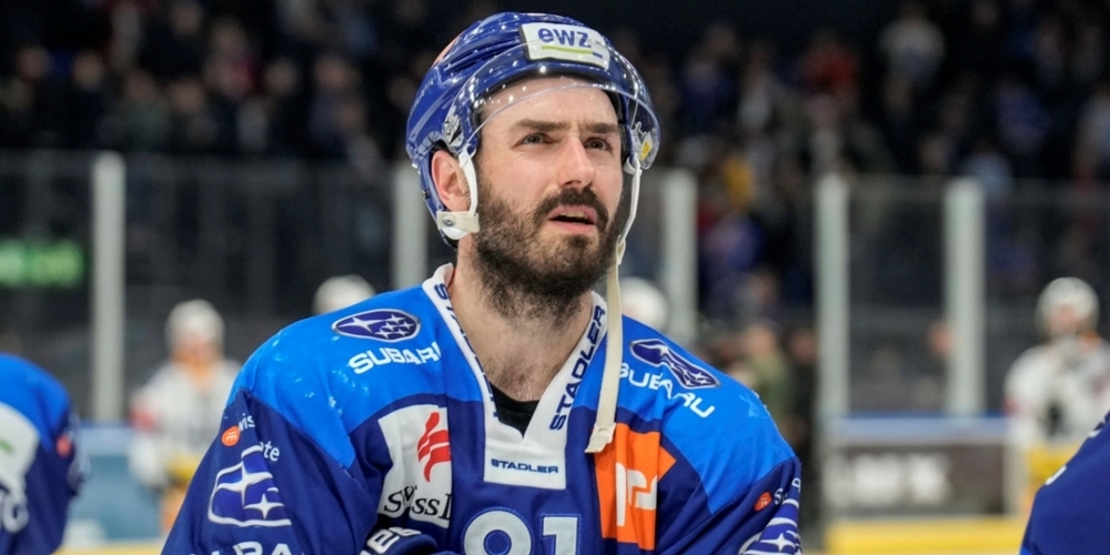 Denis Hollenstein im ZSC-Trikot. Ein Bild, das man wohl nie mehr sehen wird.