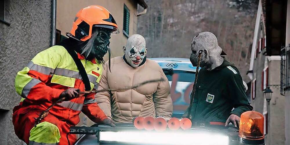 Der Maskaradentag: Ein Brauch, der gutes Bildmaterial liefert. 