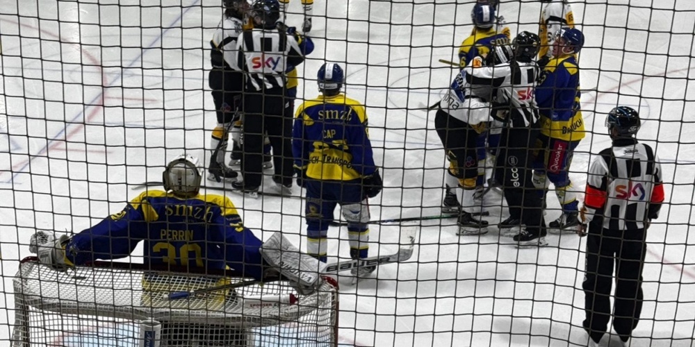 Arosa besiegt den EHCW gleich mit 7:0.