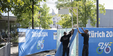 Die Rad WM in Zürich führte bei mehreren Gemeinden zu Kosten., welche die Organisatoren jedoch nicht begleichen wollen. Die Gemeinde Zollikon gibt nun auf. (Archivbild)