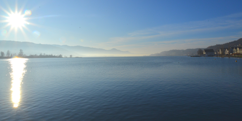 Der Obersee bei Schmerikon.