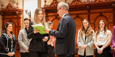 Diplomfeier Studiengänge Sek I und Sek II 