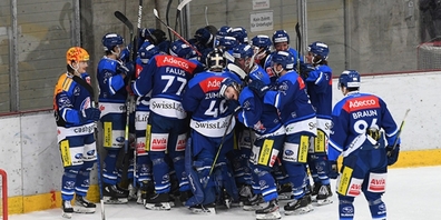 Starke Play-off-Leistungen: Die GCK Lions jubeln über den Sieg gegen den Favoriten.