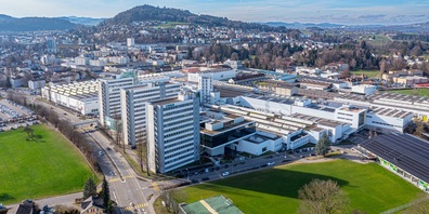 Hauptsitz der Bühler Group in Uzwil SG, Schweiz.