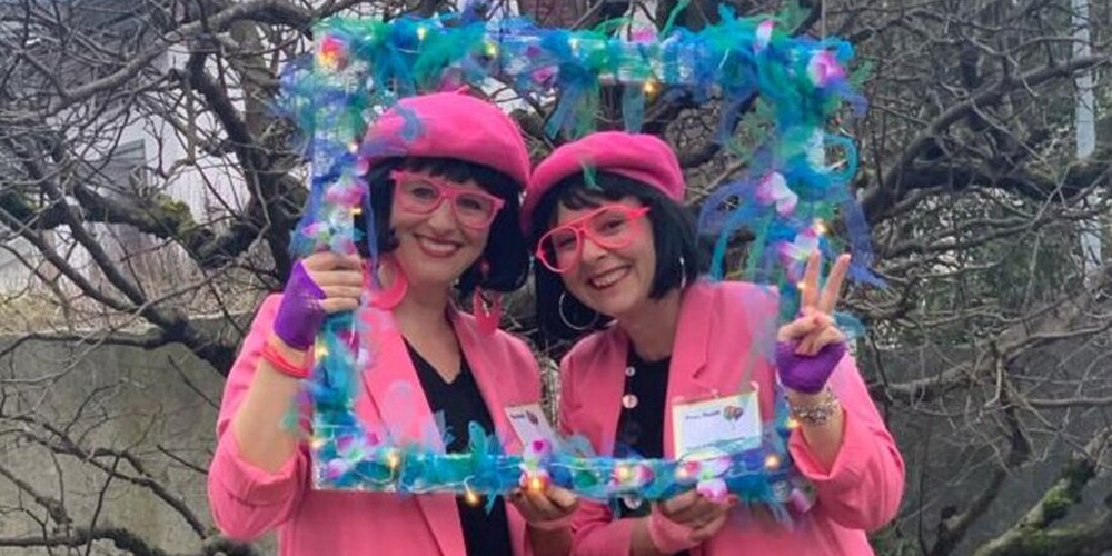 Butzi für zu Hause: Petra Broder (links) und Silvia Gätzi.