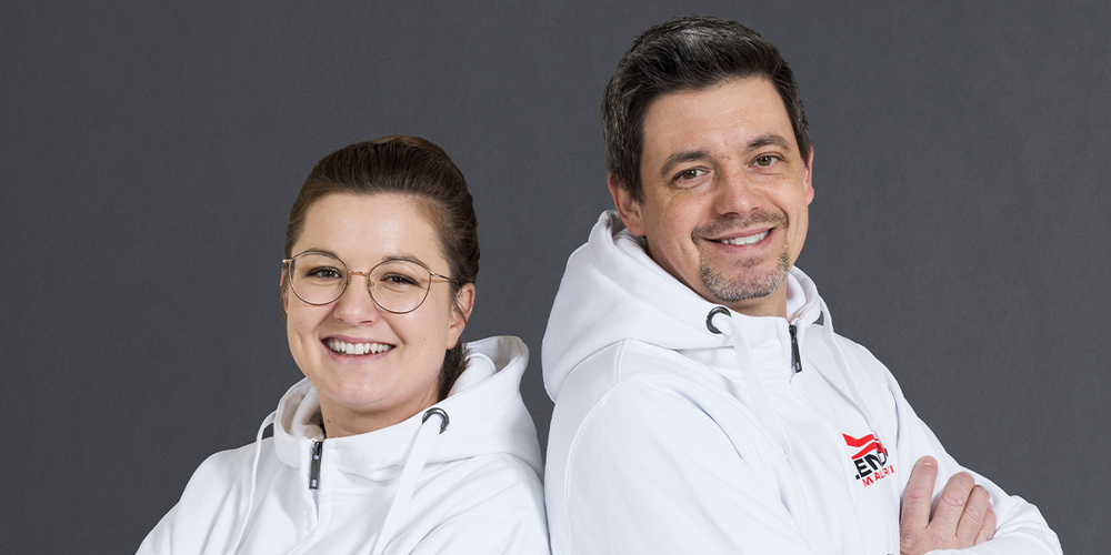 Sind vollständig für die Zukunft gerüstet: Antonia und Kenny Mast-Lendi.